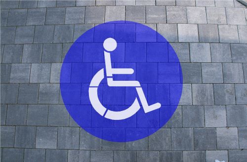 BODEN LOGOSCHABLONE - ROLLSTUHL
